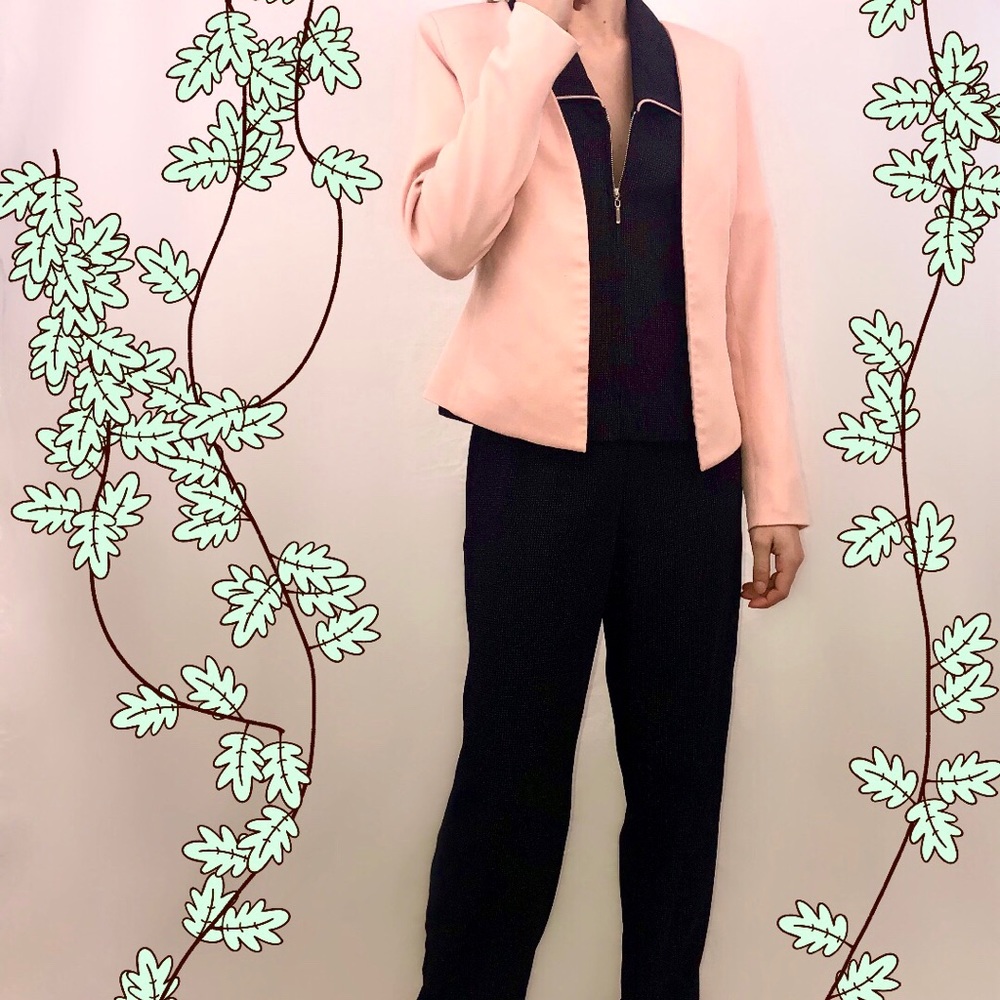 Pink blazer